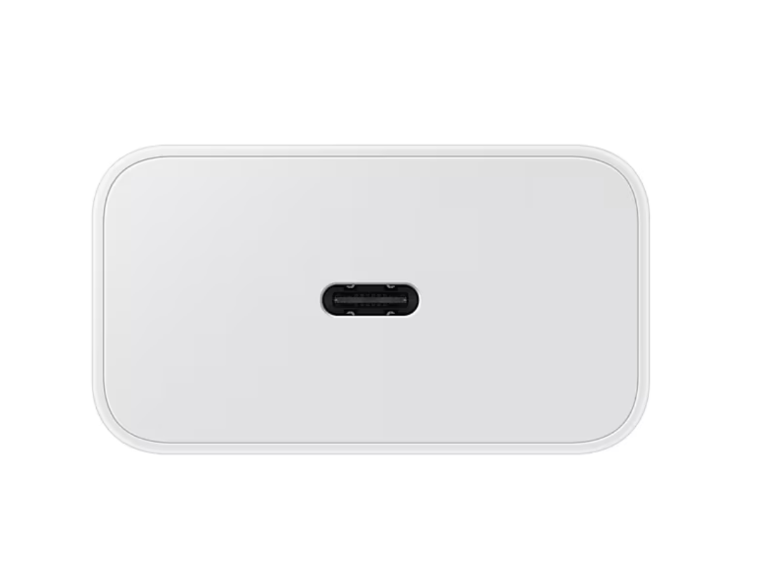 Buy Samsung 25W Power Adapter without Cable - White for Fast Charging in Qatar Buy Samsung 25W Power Adapter without Cable - White for Fast Charging in Qatar